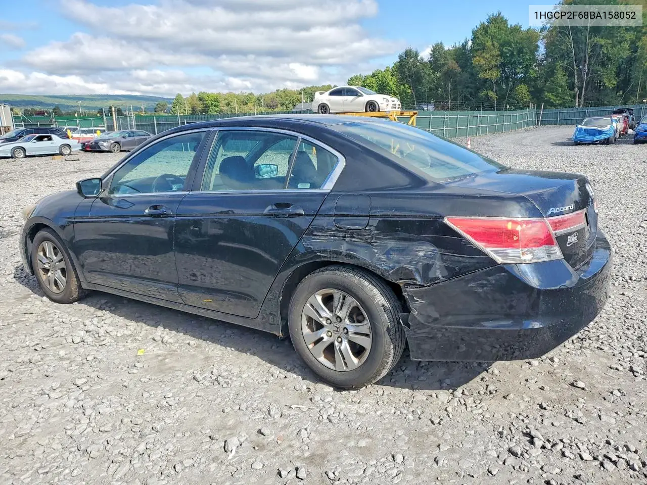2011 HONDA ACCORD VIN 1HGCP2F68BA158052 — фото 2