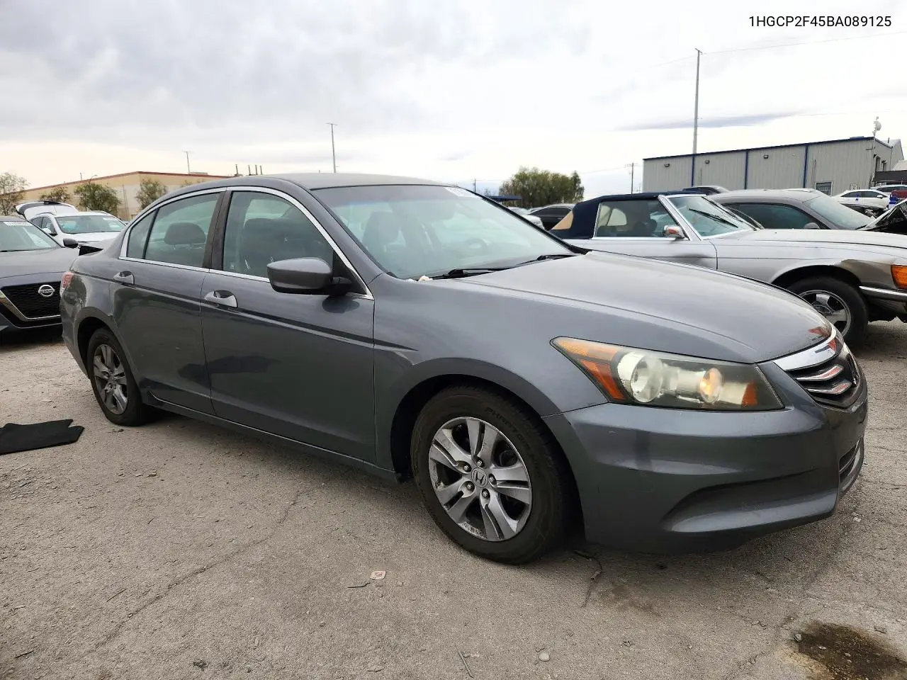 2011 HONDA ACCORD VIN 1HGCP2F45BA089125 — фото 4
