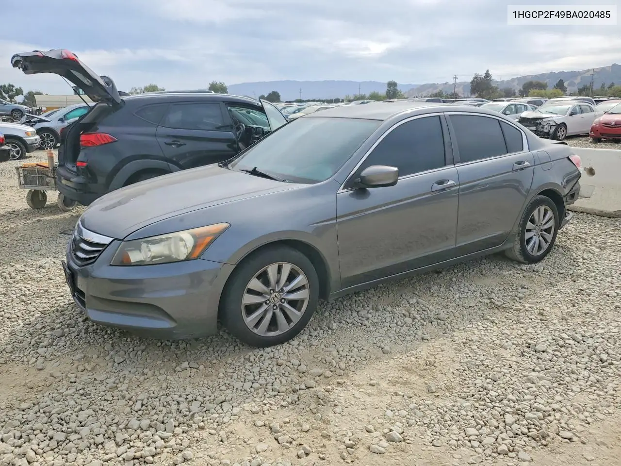 HONDA ACCORD 2011, VIN 1HGCP2F49BA020485