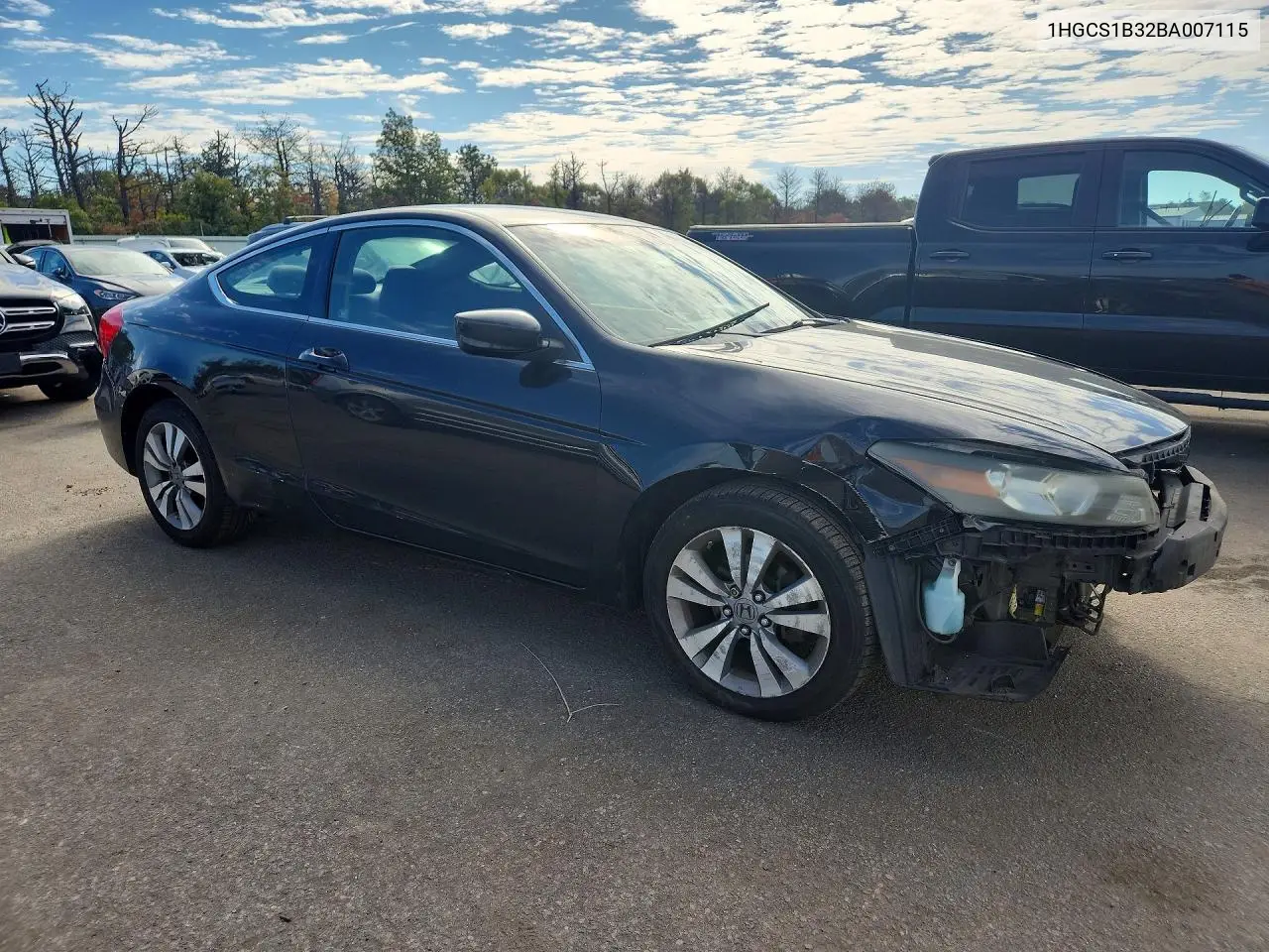 2011 HONDA ACCORD VIN 1HGCS1B32BA007115 — фото 4