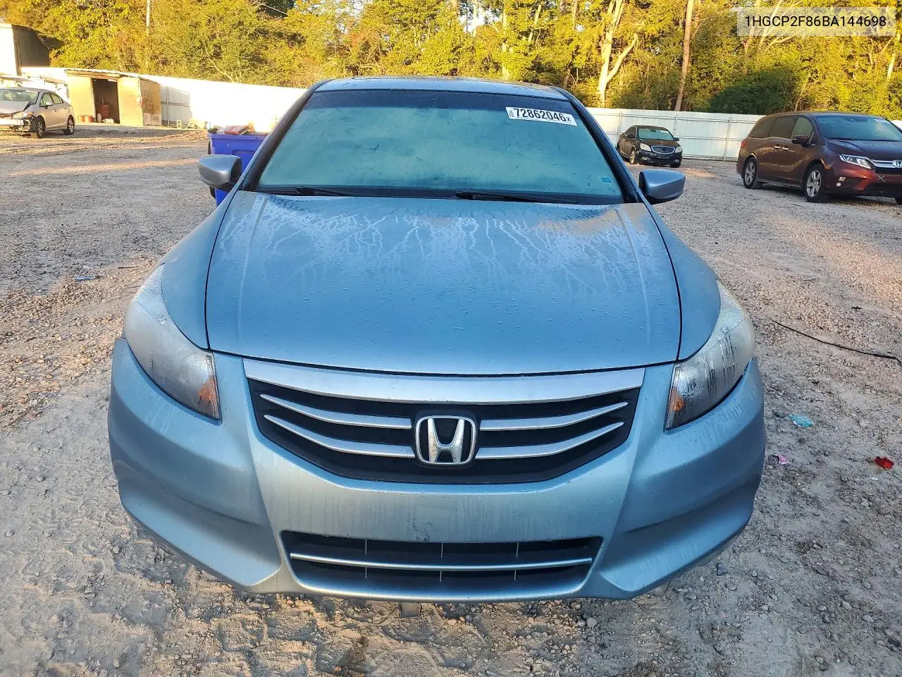 2011 HONDA ACCORD VIN 1HGCP2F86BA144698 — фото 5