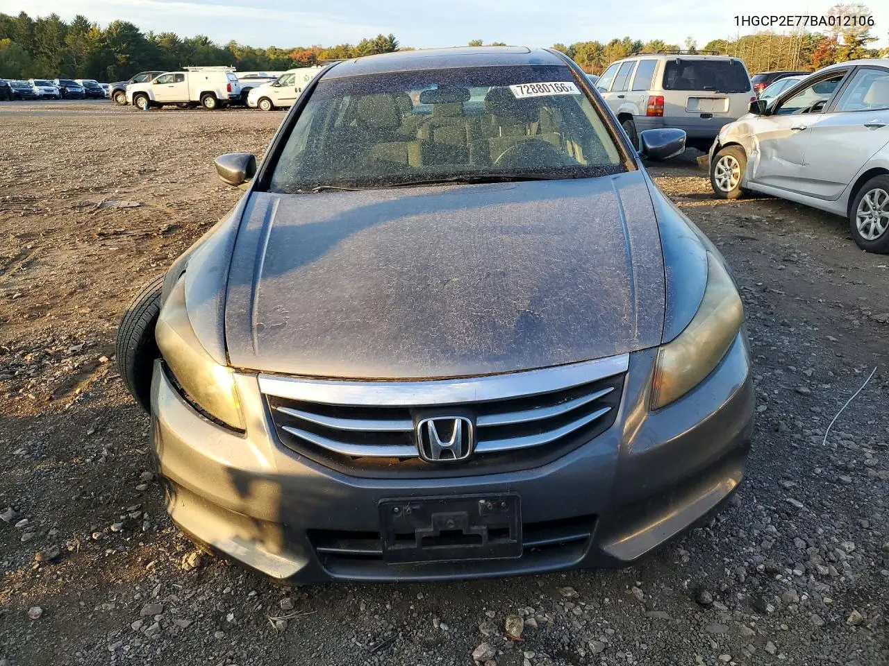 2011 HONDA ACCORD VIN 1HGCP2E77BA012106 — фото 5