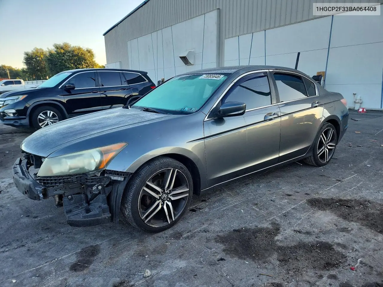 HONDA ACCORD 2011, VIN 1HGCP2F33BA064408
