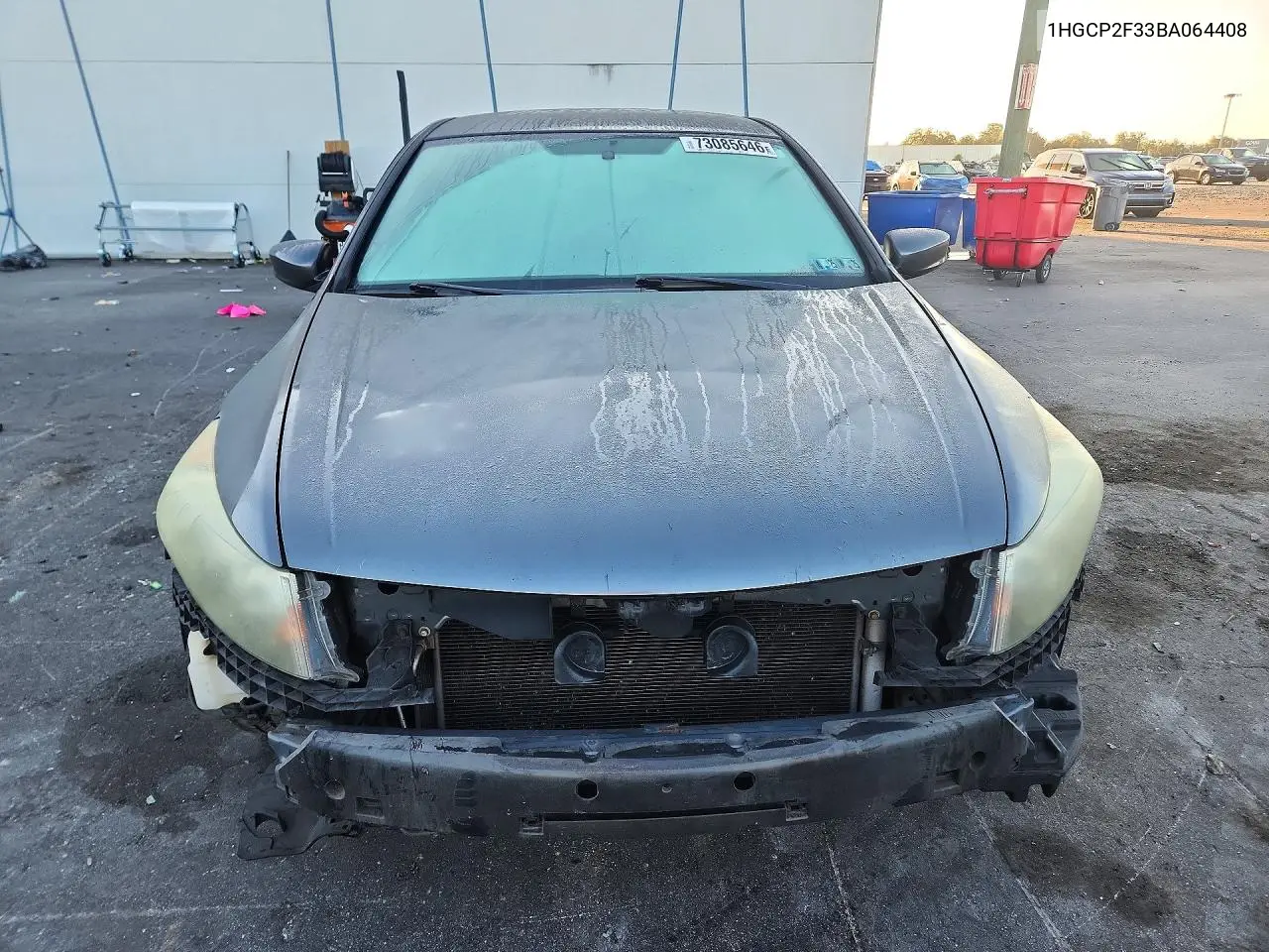 2011 HONDA ACCORD VIN 1HGCP2F33BA064408 — фото 5