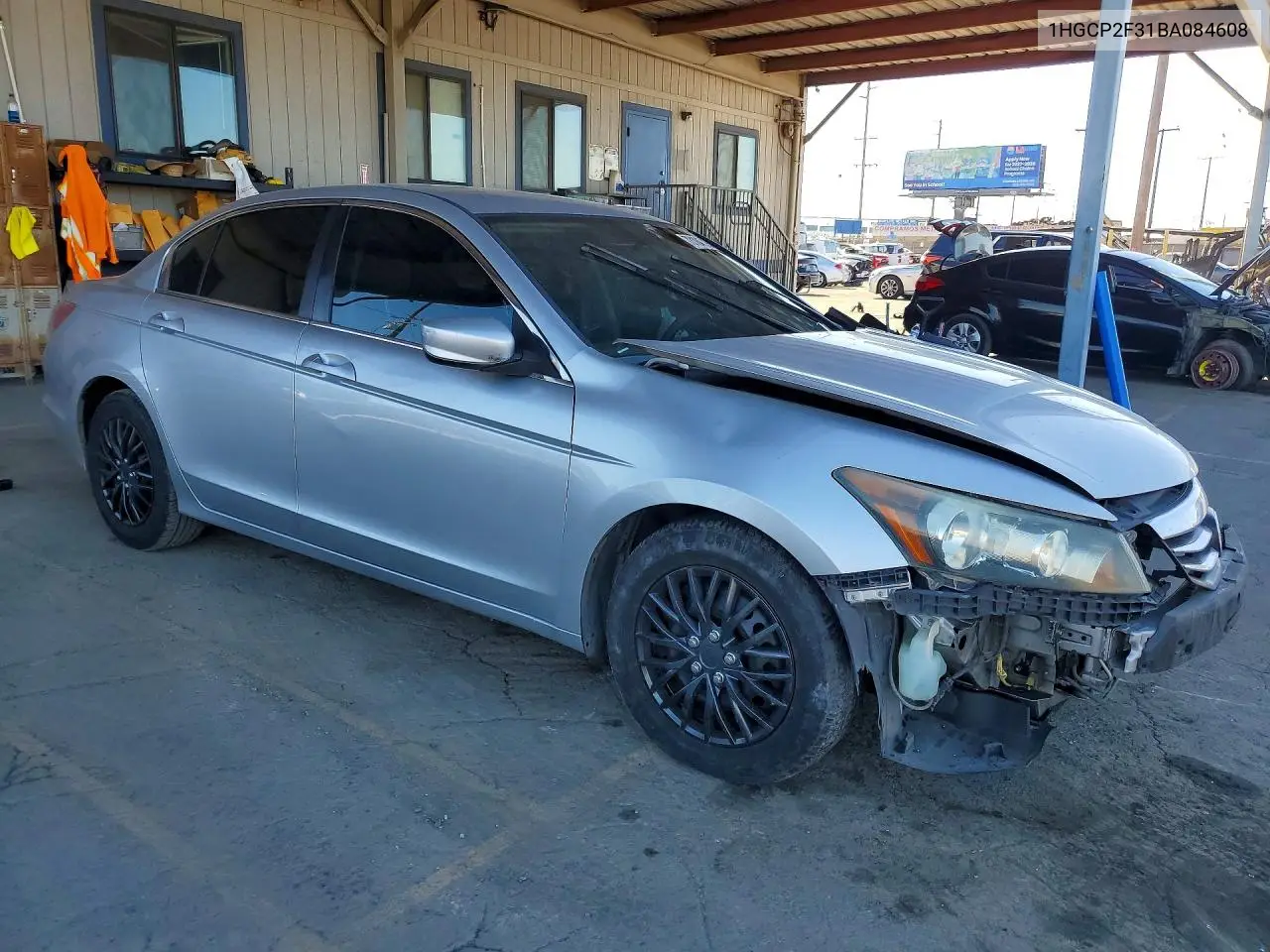 2011 HONDA ACCORD VIN 1HGCP2F31BA084608 — фото 4