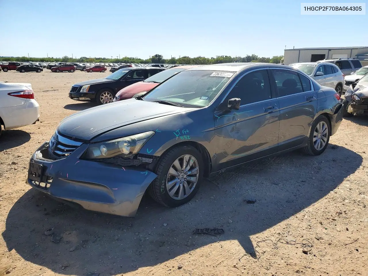 HONDA ACCORD 2011, VIN 1HGCP2F70BA064305