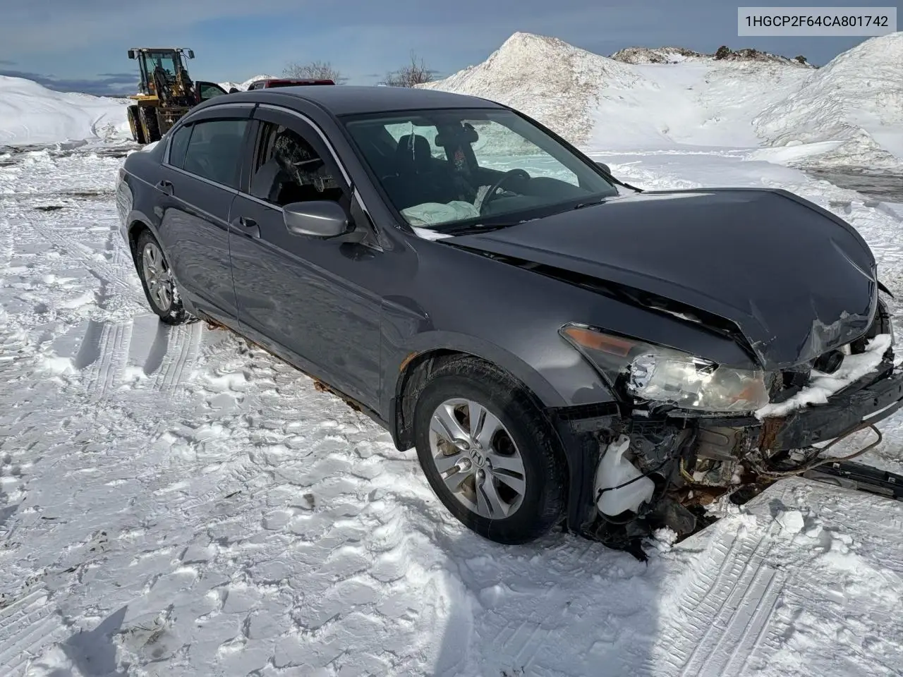 HONDA ACCORD 2012, VIN 1HGCP2F64CA801742