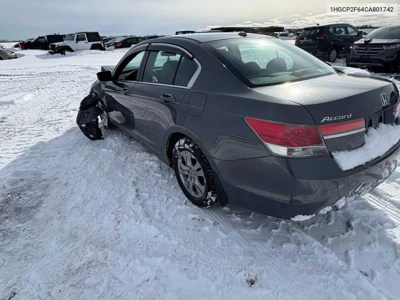 2012 HONDA ACCORD VIN 1HGCP2F64CA801742 — фото 3