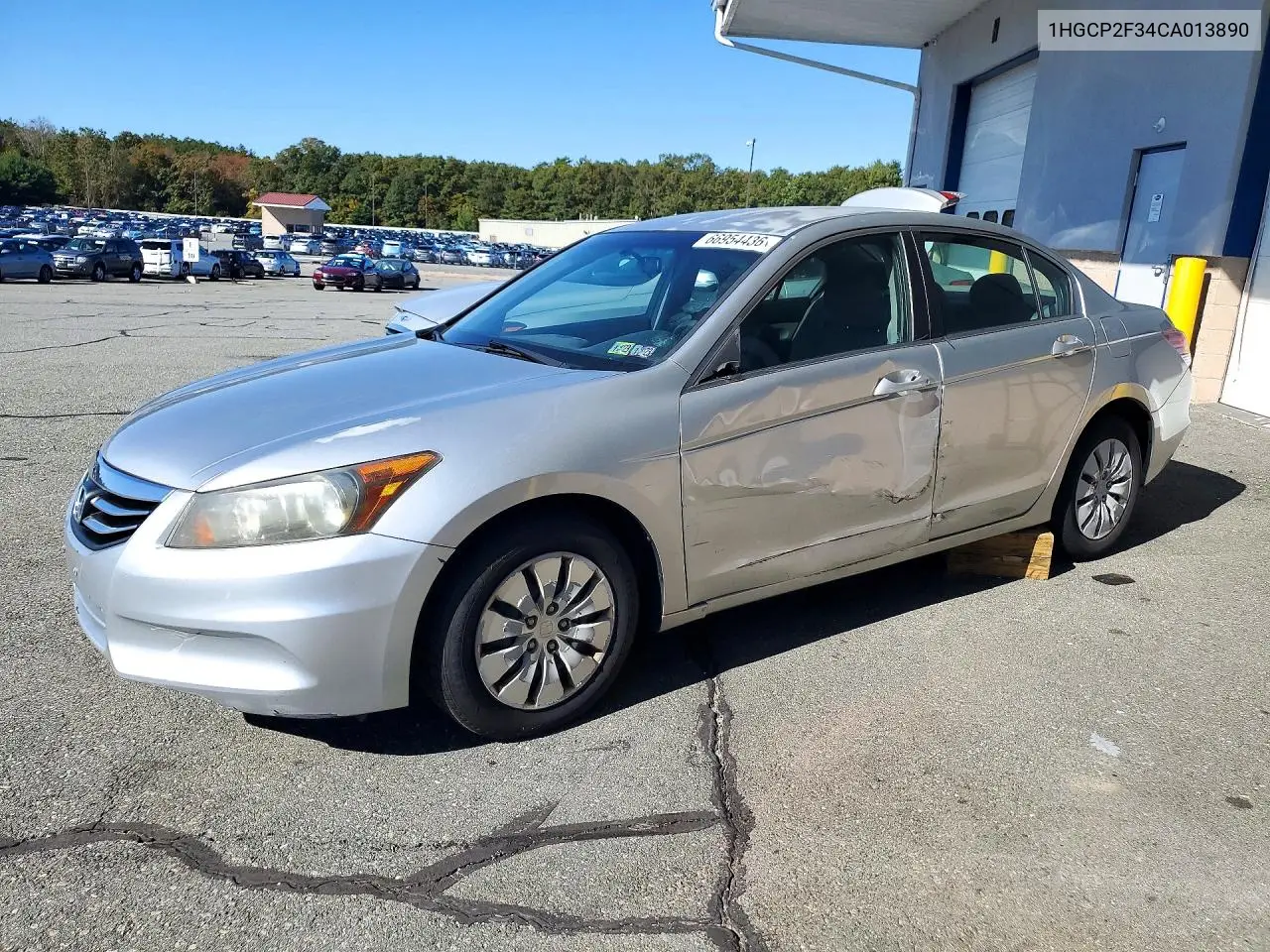 HONDA ACCORD 2012, VIN 1HGCP2F34CA013890