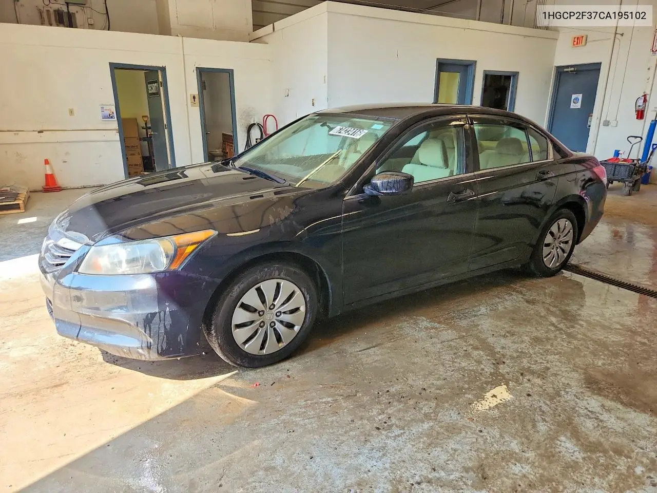 HONDA ACCORD 2012, VIN 1HGCP2F37CA195102