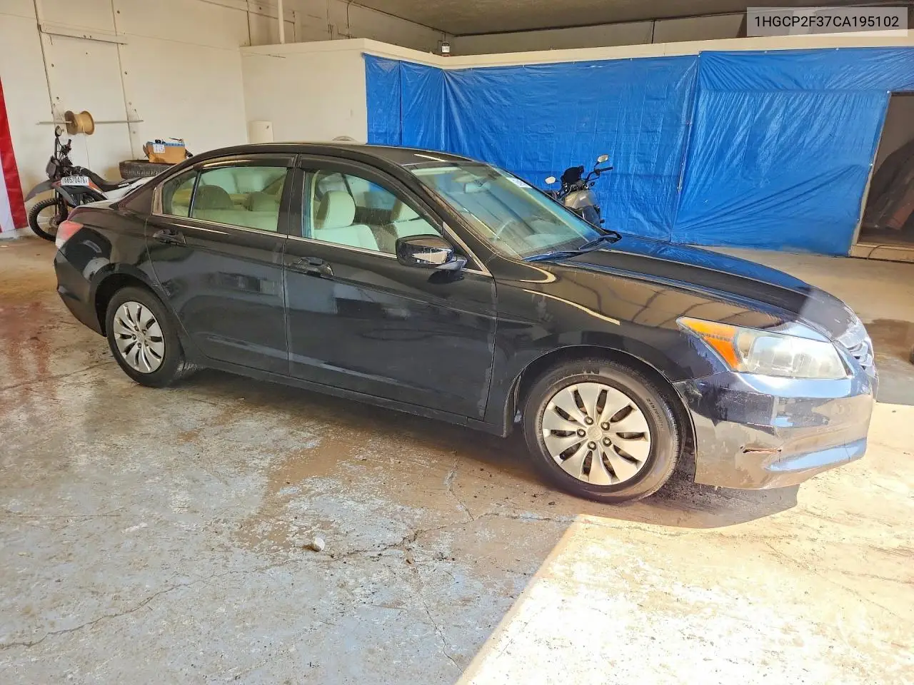 2012 HONDA ACCORD VIN 1HGCP2F37CA195102 — фото 4