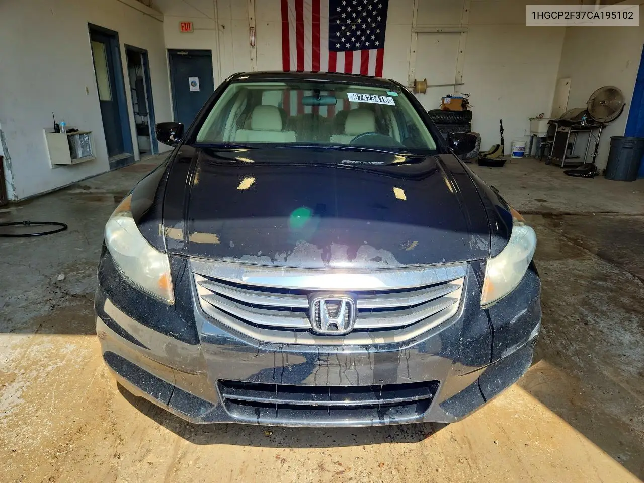 2012 HONDA ACCORD VIN 1HGCP2F37CA195102 — фото 5