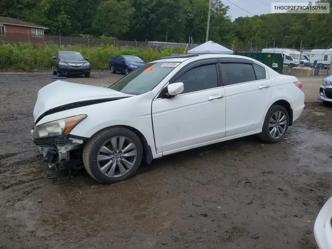 HONDA ACCORD 2012, VIN 1HGCP2F79CA150956