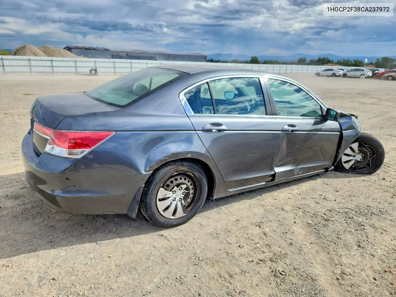 2012 HONDA ACCORD VIN 1HGCP2F38CA237972 — фото 3