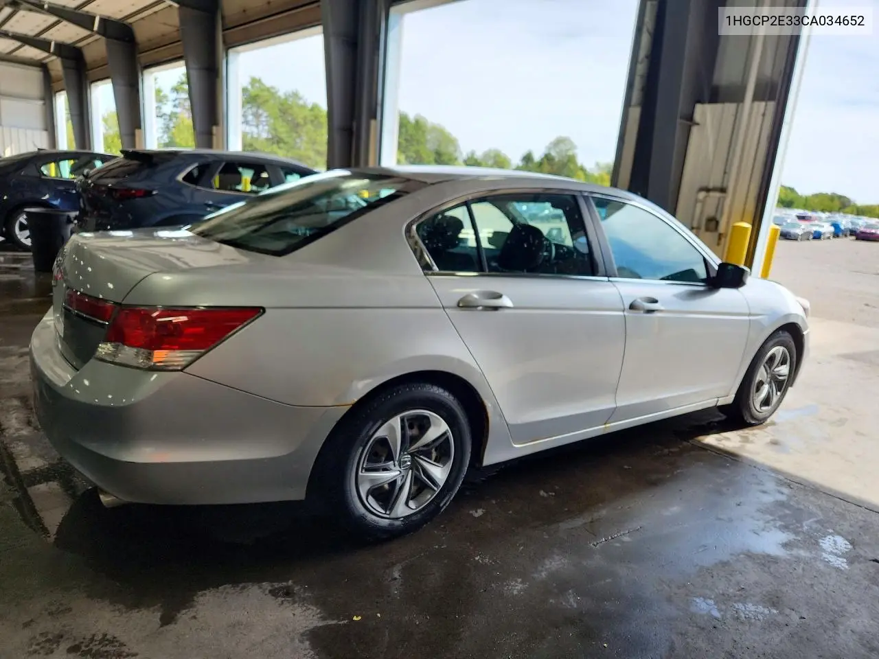 2012 HONDA ACCORD VIN 1HGCP2E33CA034652 — фото 3