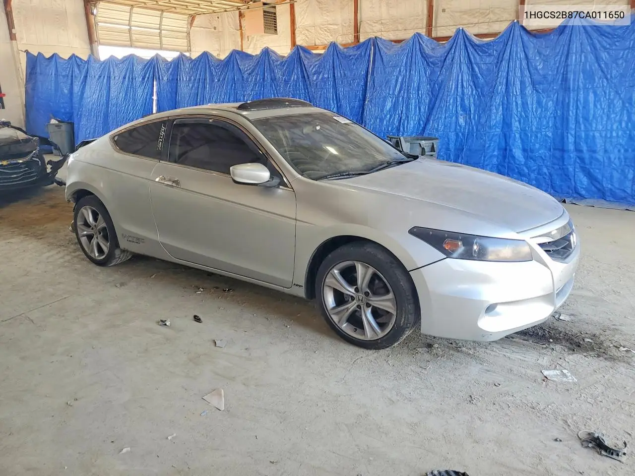 2012 HONDA ACCORD VIN 1HGCS2B87CA011650 — фото 4