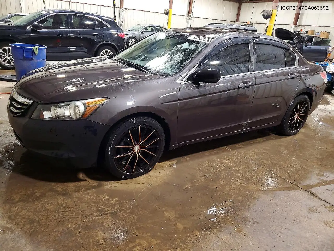2012 HONDA ACCORD VIN 1HGCP2F47CA063692 — фото 2