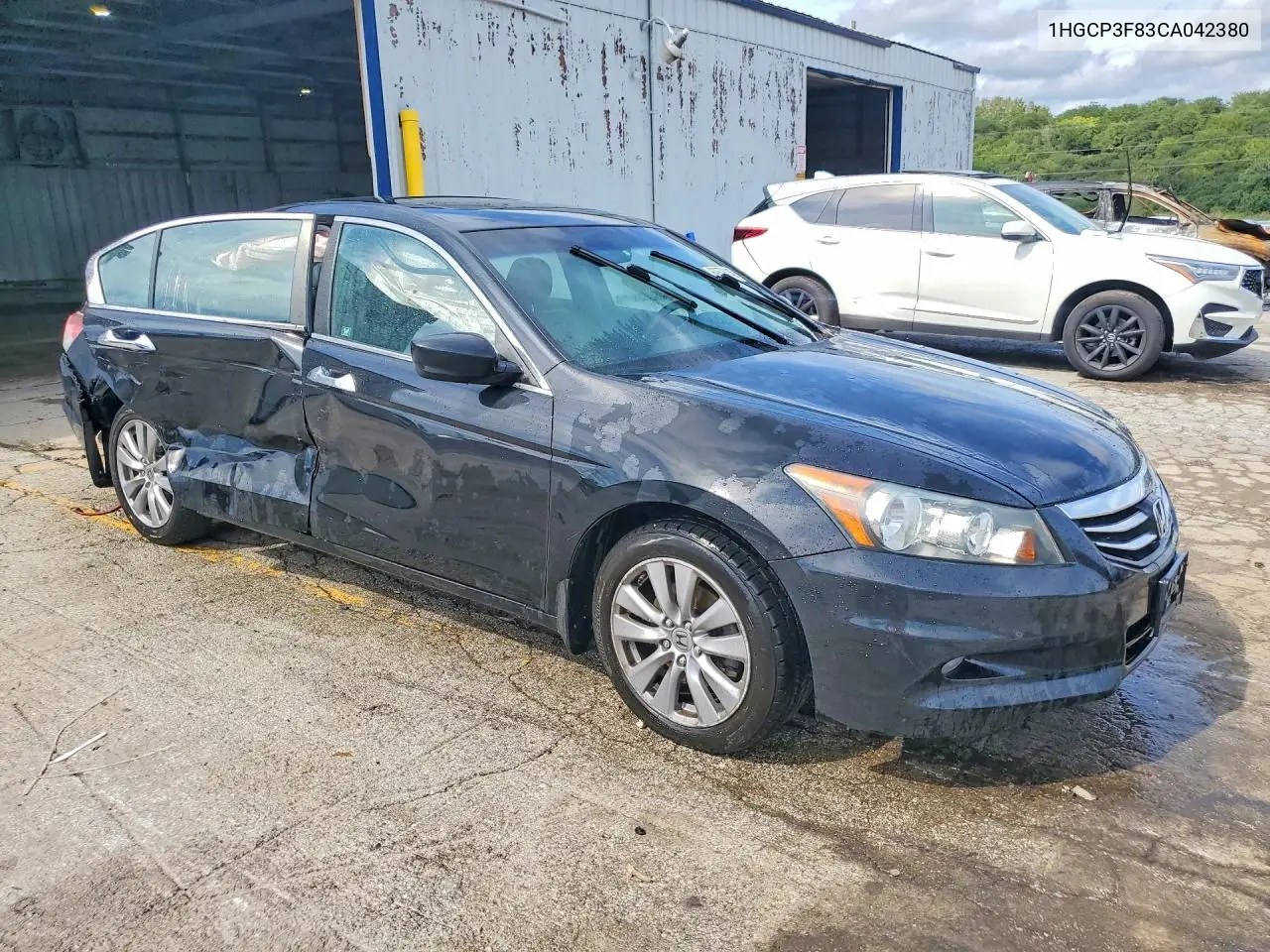 2012 HONDA ACCORD VIN 1HGCP3F83CA042380 — фото 4