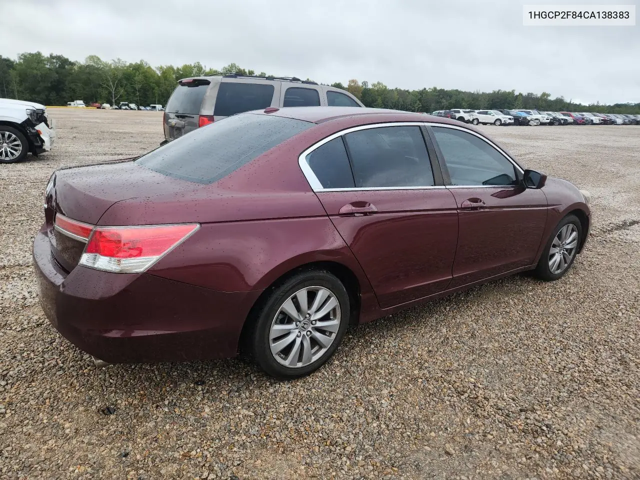 HONDA ACCORD 2012, VIN 1HGCP2F84CA138383