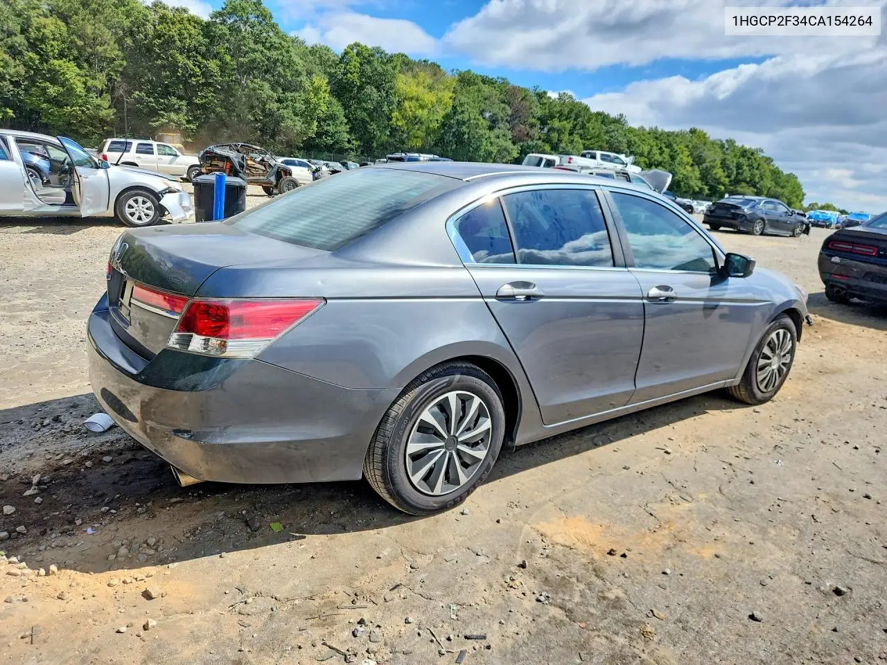 2012 HONDA ACCORD VIN 1HGCP2F34CA154264 — фото 3