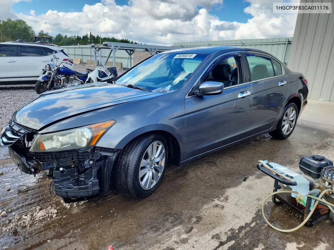 HONDA ACCORD 2012, VIN 1HGCP3F83CA011176