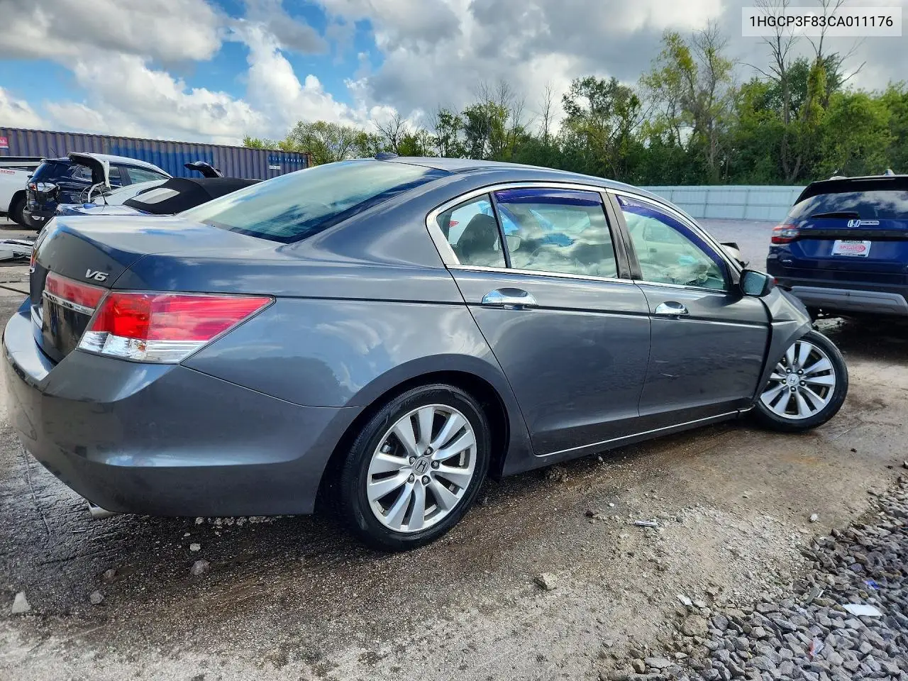 2012 HONDA ACCORD VIN 1HGCP3F83CA011176 — фото 3