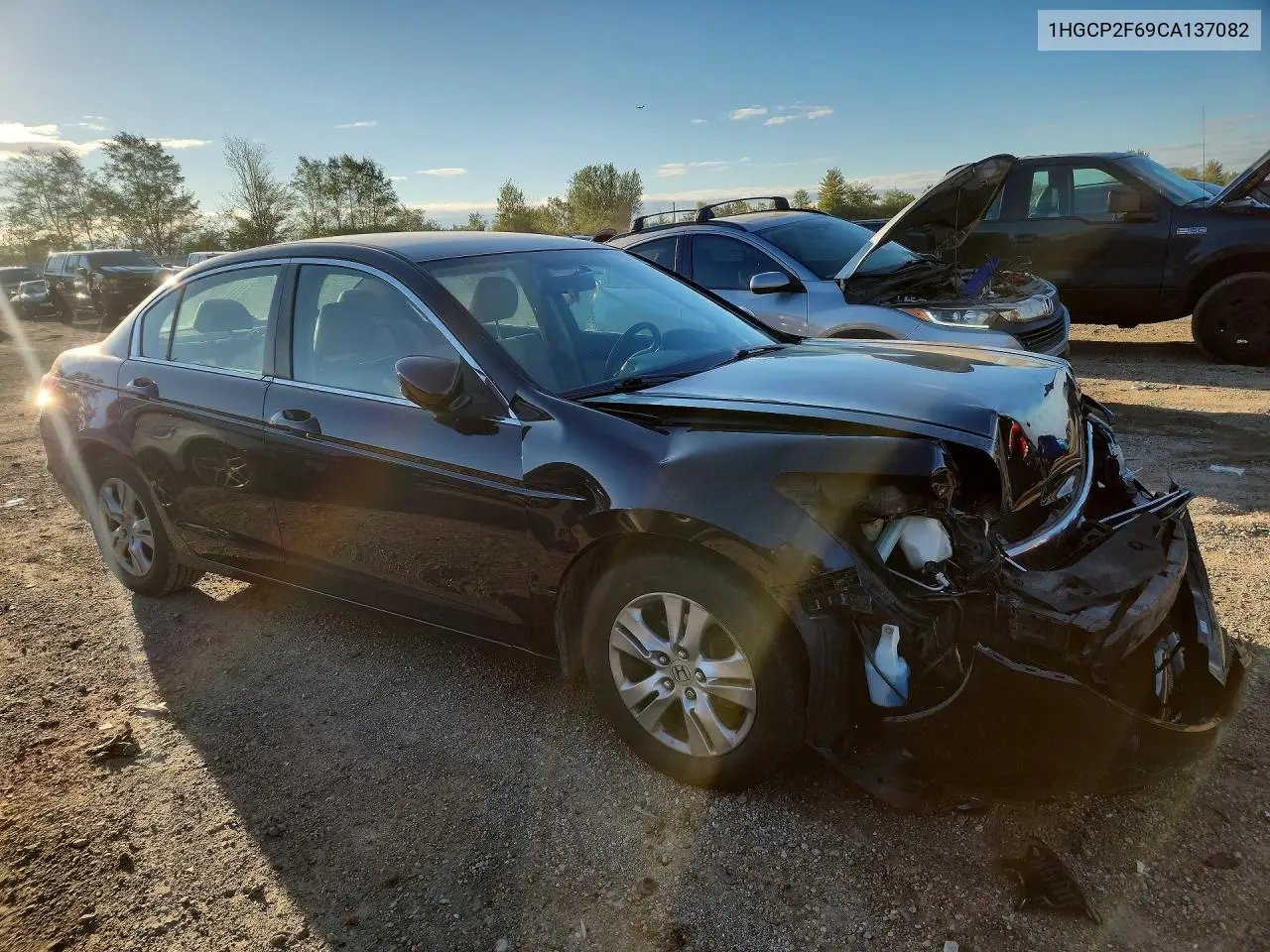 2012 HONDA ACCORD VIN 1HGCP2F69CA137082 — фото 4