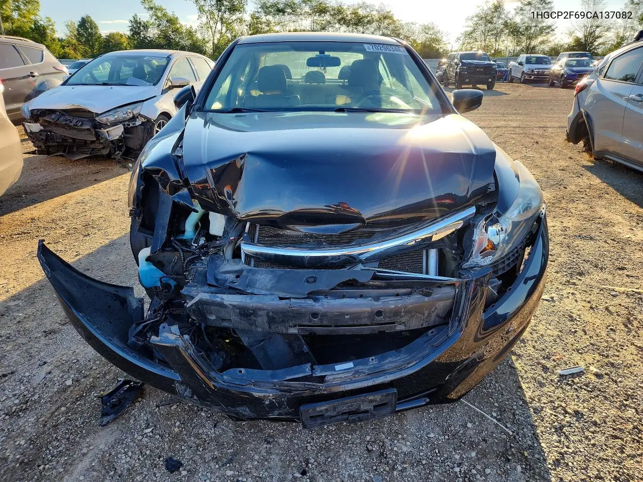 2012 HONDA ACCORD VIN 1HGCP2F69CA137082 — фото 5