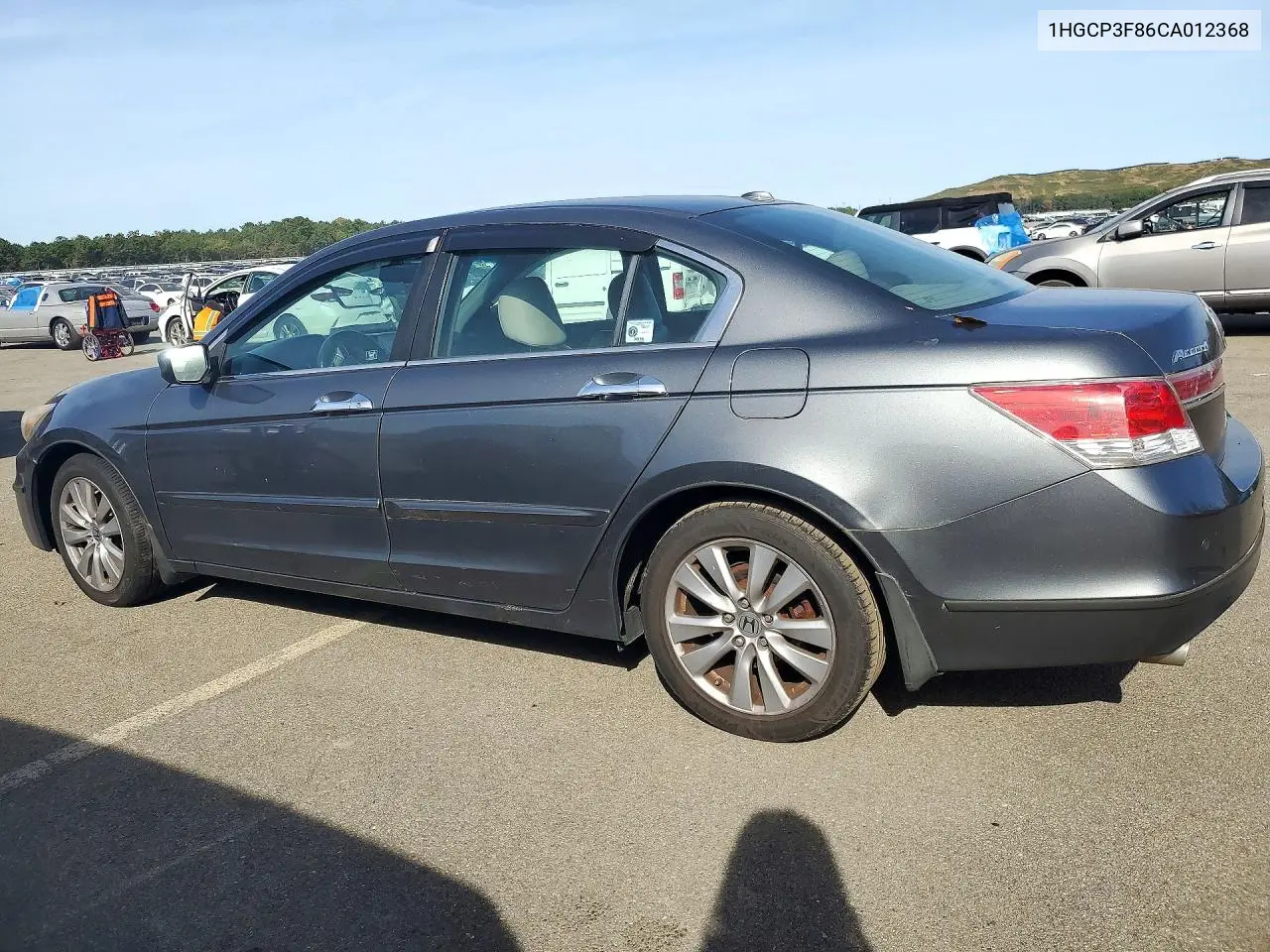 2012 HONDA ACCORD VIN 1HGCP3F86CA012368 — фото 2