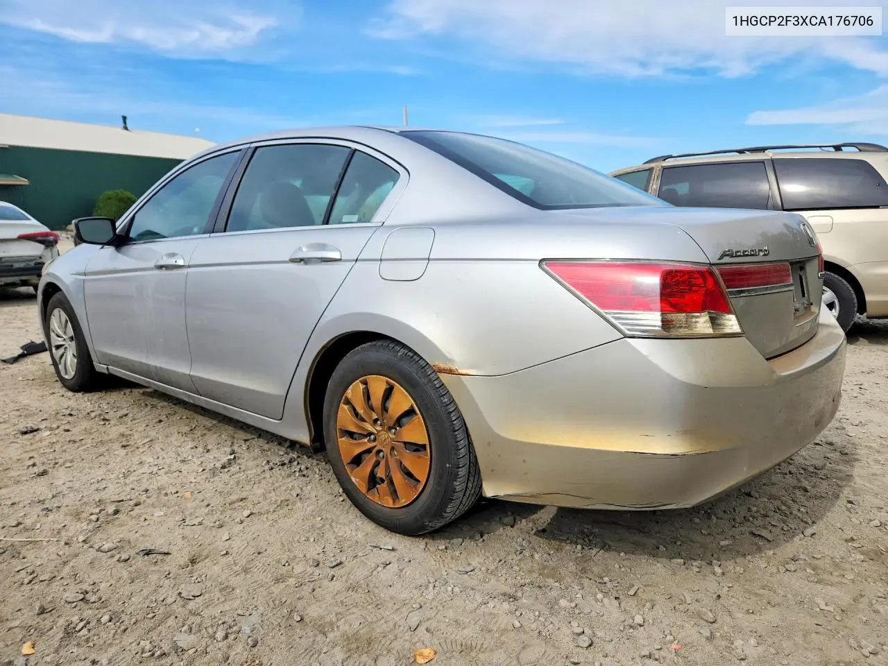 2012 HONDA ACCORD VIN 1HGCP2F3XCA176706 — фото 2