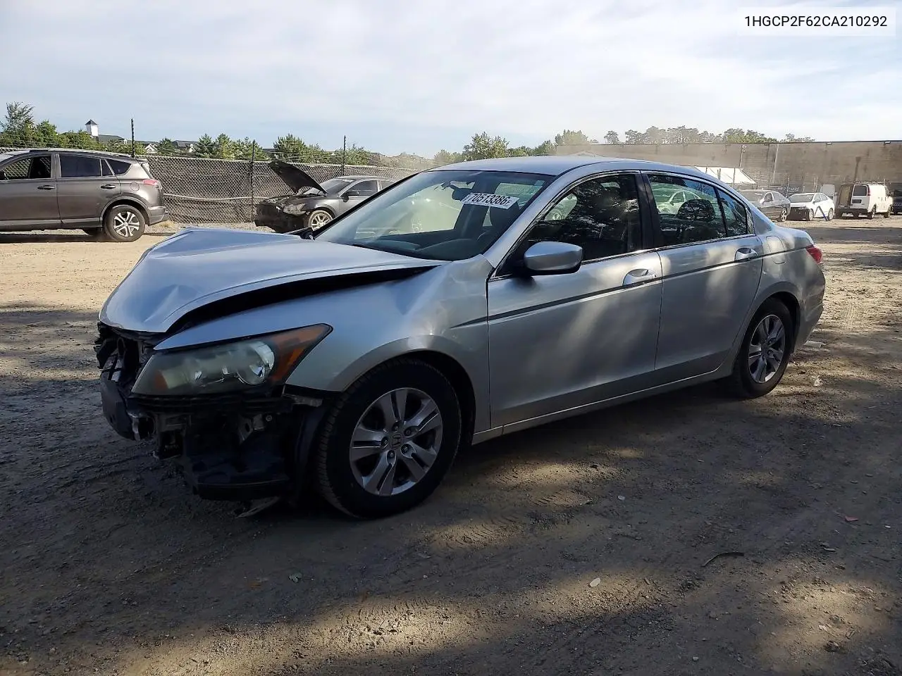 HONDA ACCORD 2012, VIN 1HGCP2F62CA210292