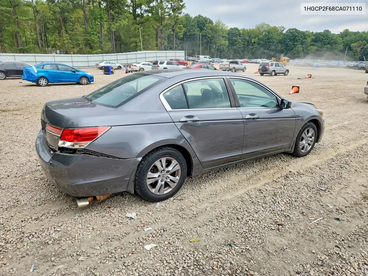 2012 HONDA ACCORD VIN 1HGCP2F68CA071110 — фото 3
