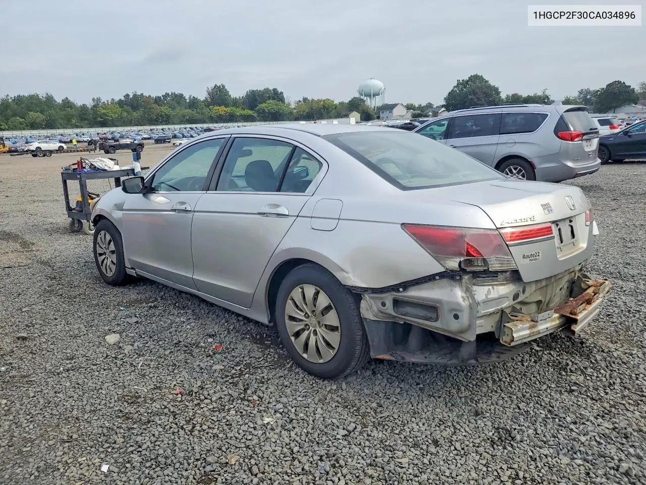 2012 HONDA ACCORD VIN 1HGCP2F30CA034896 — фото 2