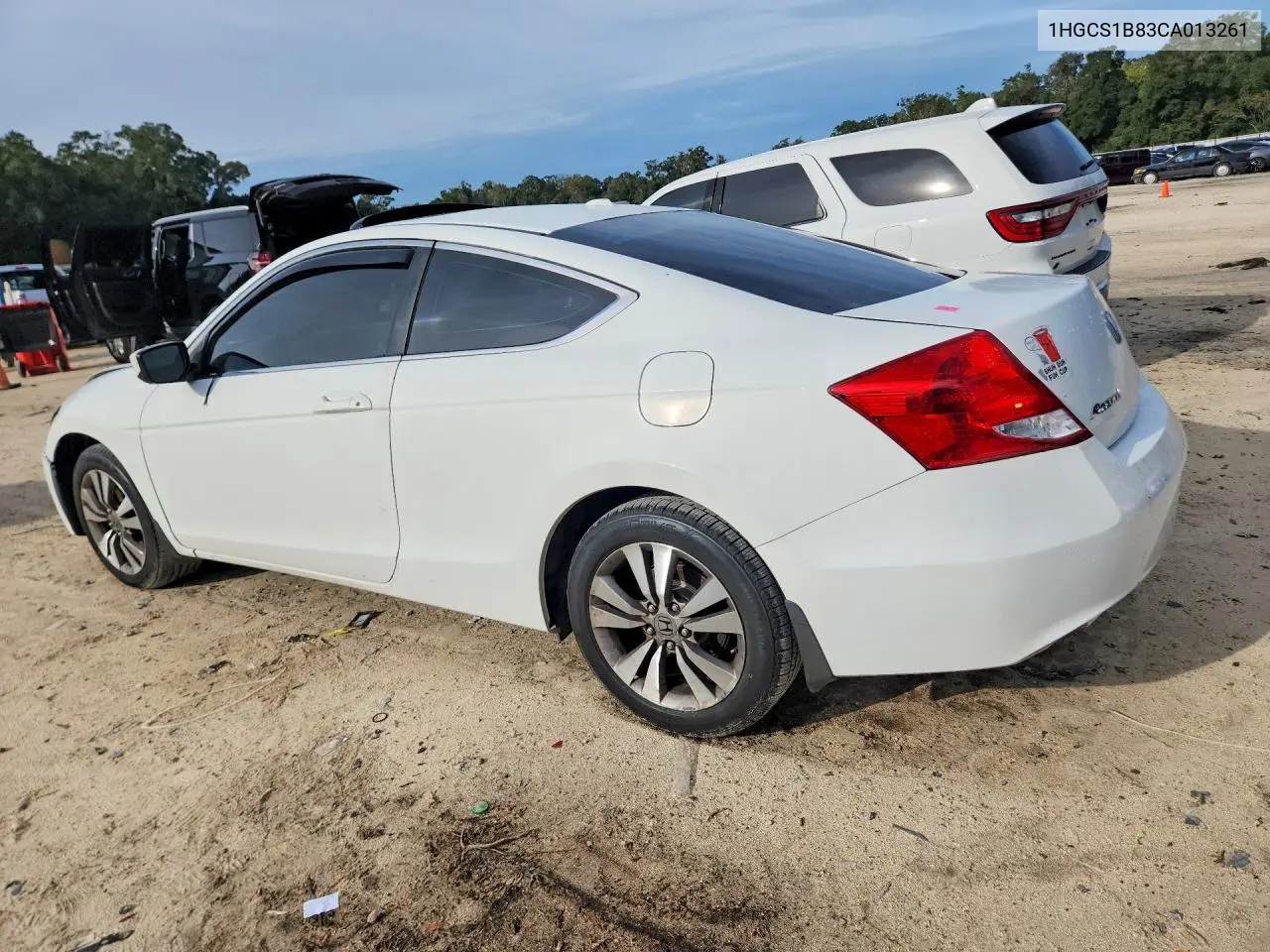 2012 HONDA ACCORD VIN 1HGCS1B83CA013261 — фото 2