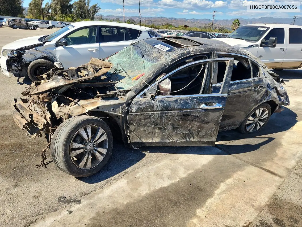 HONDA ACCORD 2012, VIN 1HGCP3F88CA007656