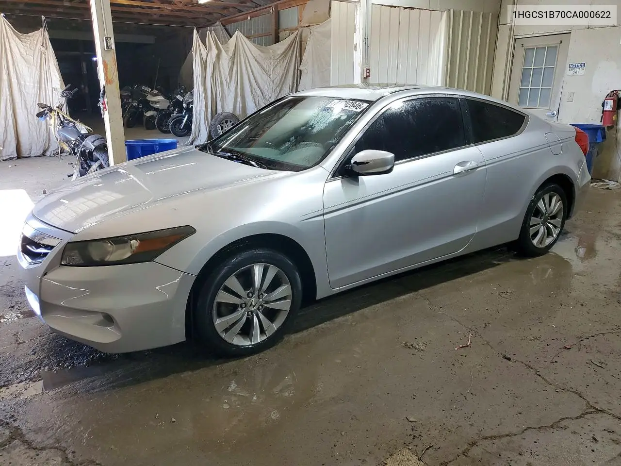 HONDA ACCORD 2012, VIN 1HGCS1B70CA000622