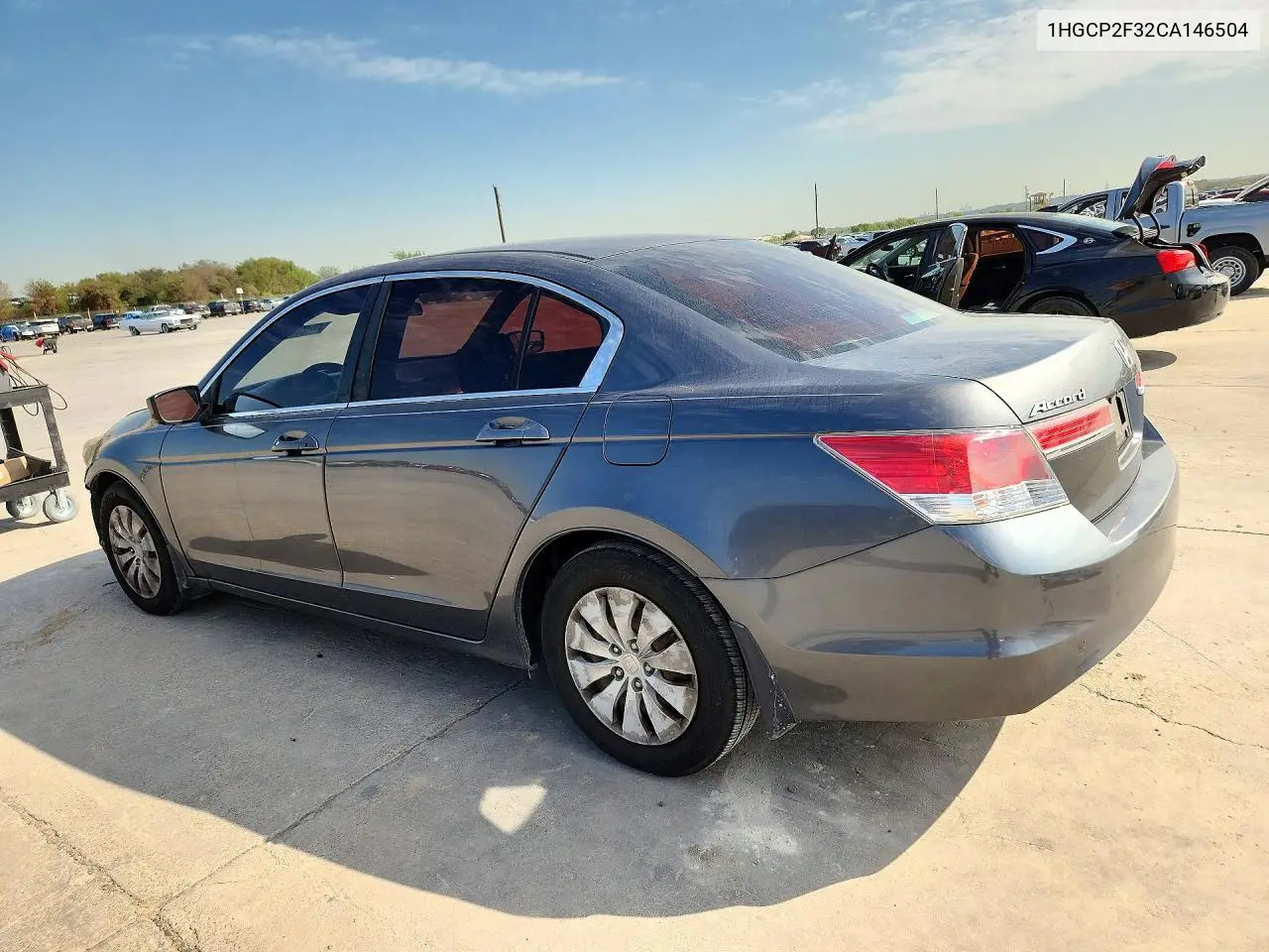 2012 HONDA ACCORD VIN 1HGCP2F32CA146504 — фото 2