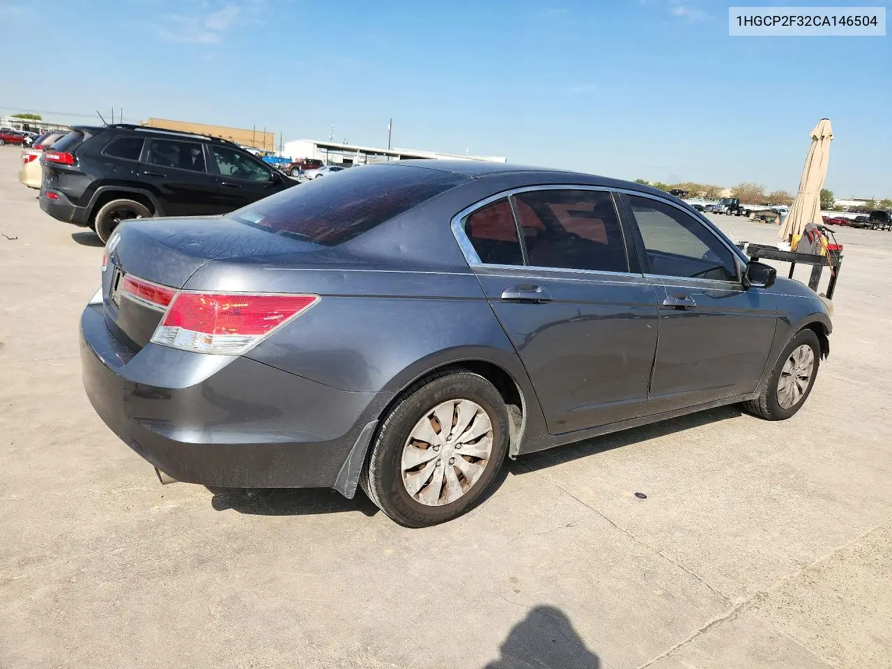 2012 HONDA ACCORD VIN 1HGCP2F32CA146504 — фото 3