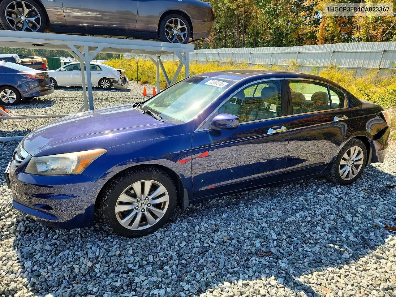 HONDA ACCORD 2012, VIN 1HGCP3F84CA023367