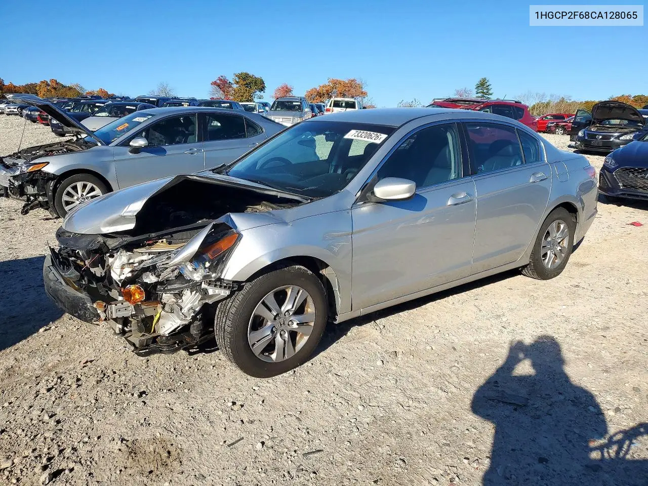 HONDA ACCORD 2012, VIN 1HGCP2F68CA128065