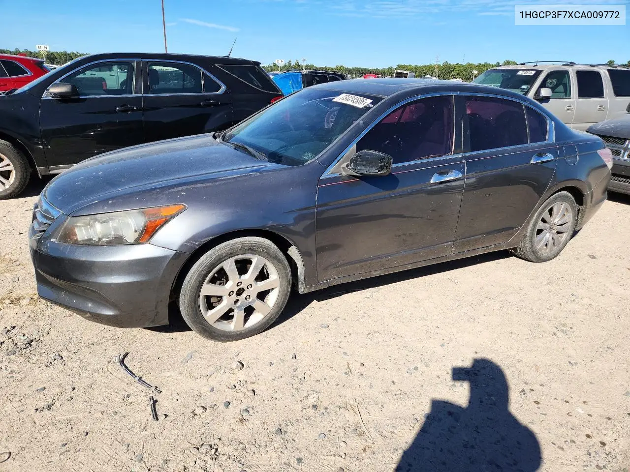 HONDA ACCORD 2012, VIN 1HGCP3F7XCA009772
