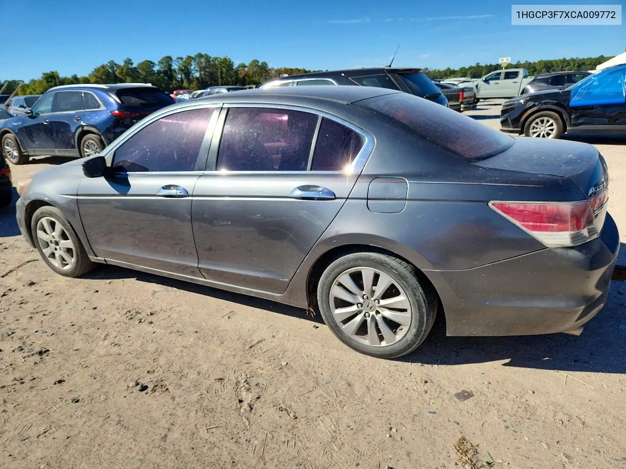 2012 HONDA ACCORD VIN 1HGCP3F7XCA009772 — фото 2