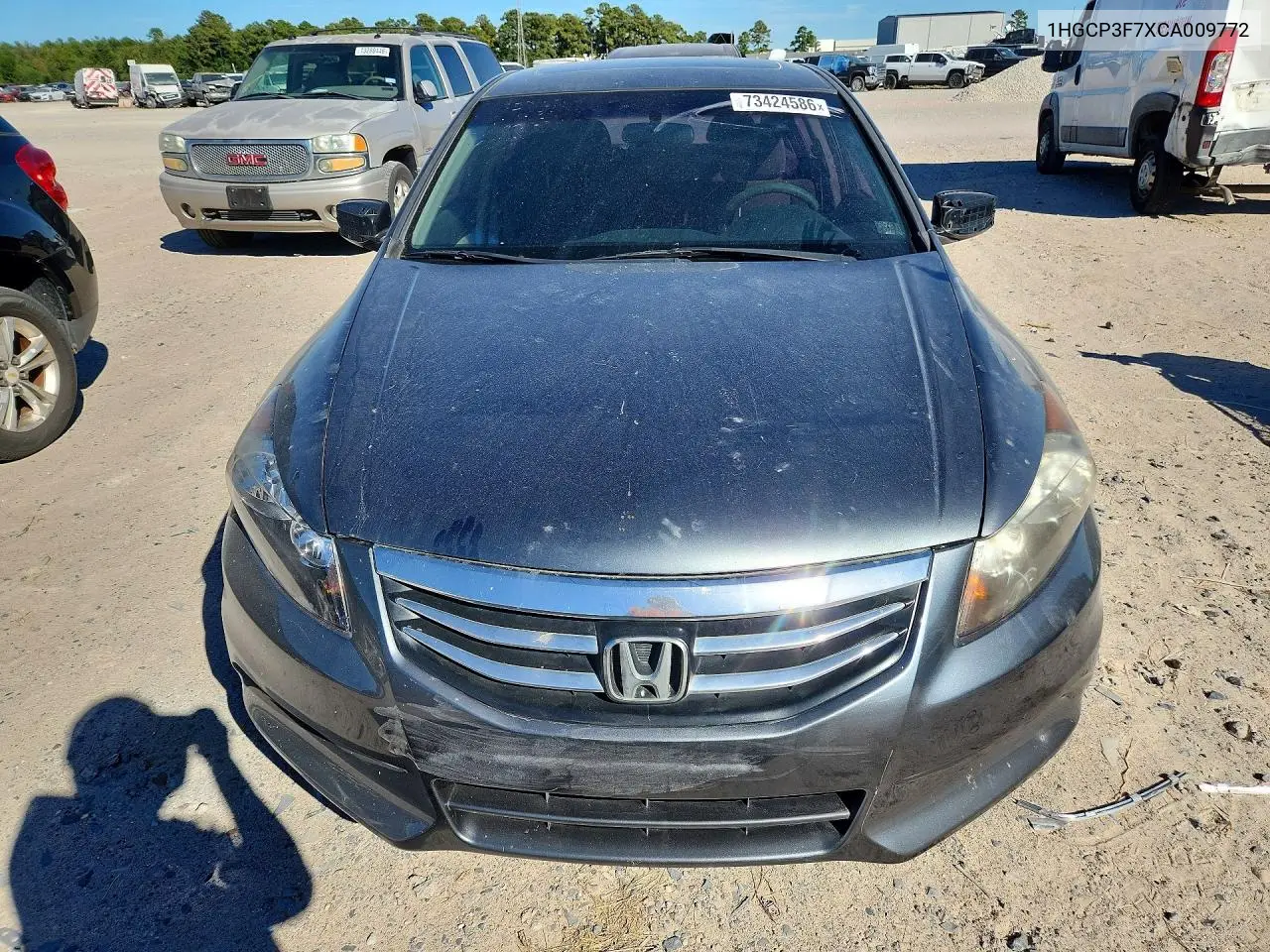2012 HONDA ACCORD VIN 1HGCP3F7XCA009772 — фото 5