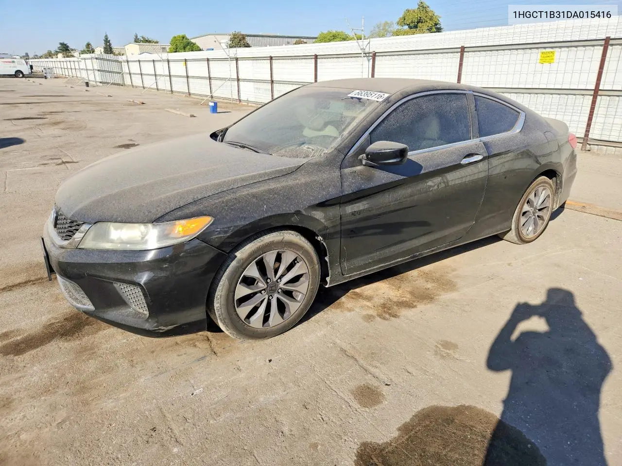 HONDA ACCORD 2013, VIN 1HGCT1B31DA015416