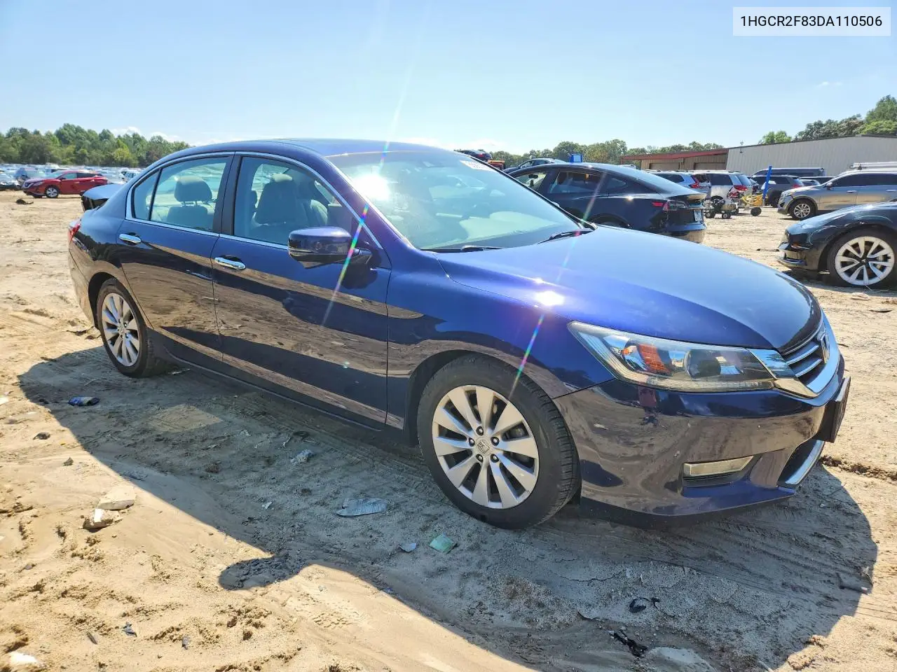 2013 HONDA ACCORD VIN 1HGCR2F83DA110506 — фото 4
