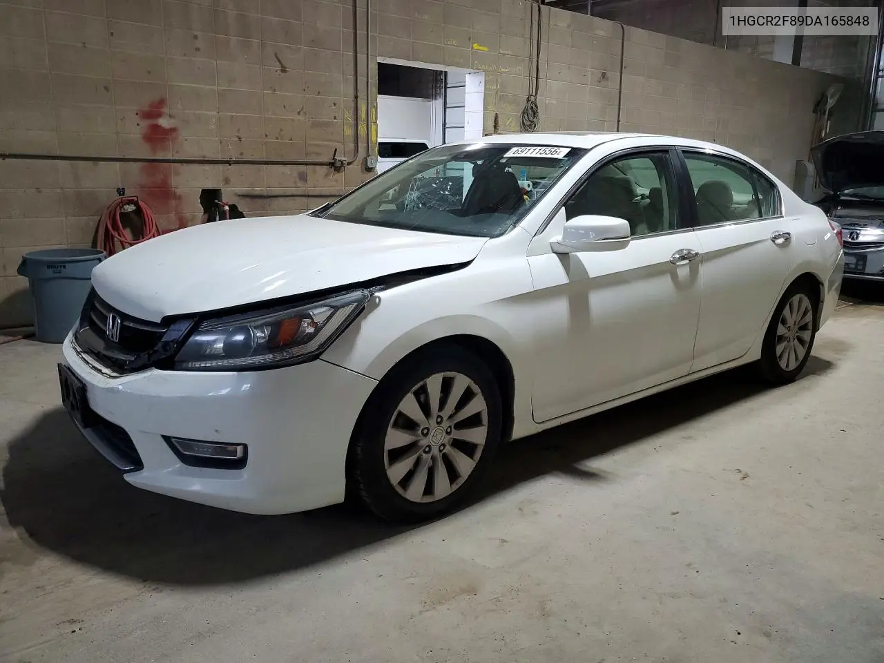 HONDA ACCORD 2013, VIN 1HGCR2F89DA165848