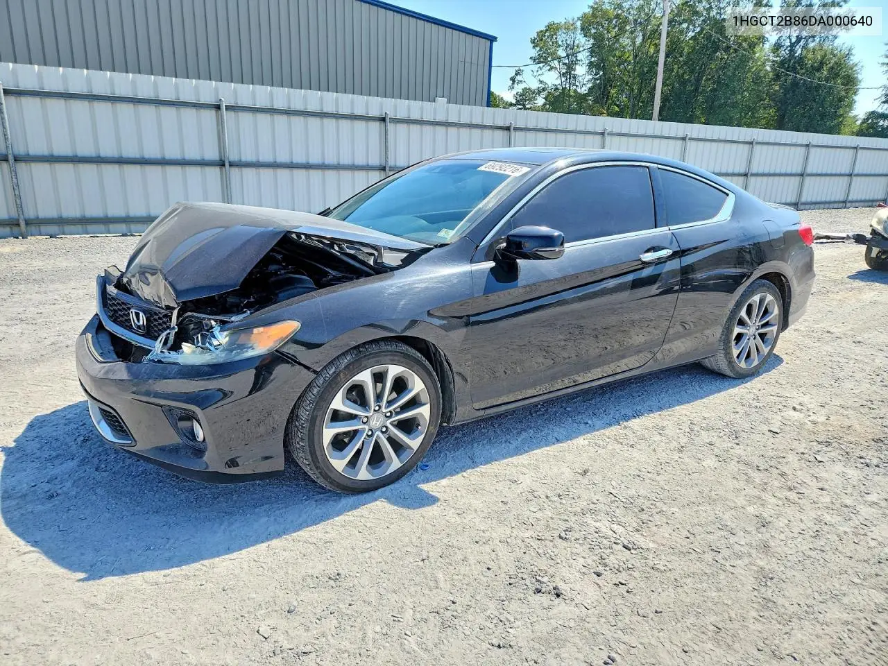 HONDA ACCORD 2013, VIN 1HGCT2B86DA000640