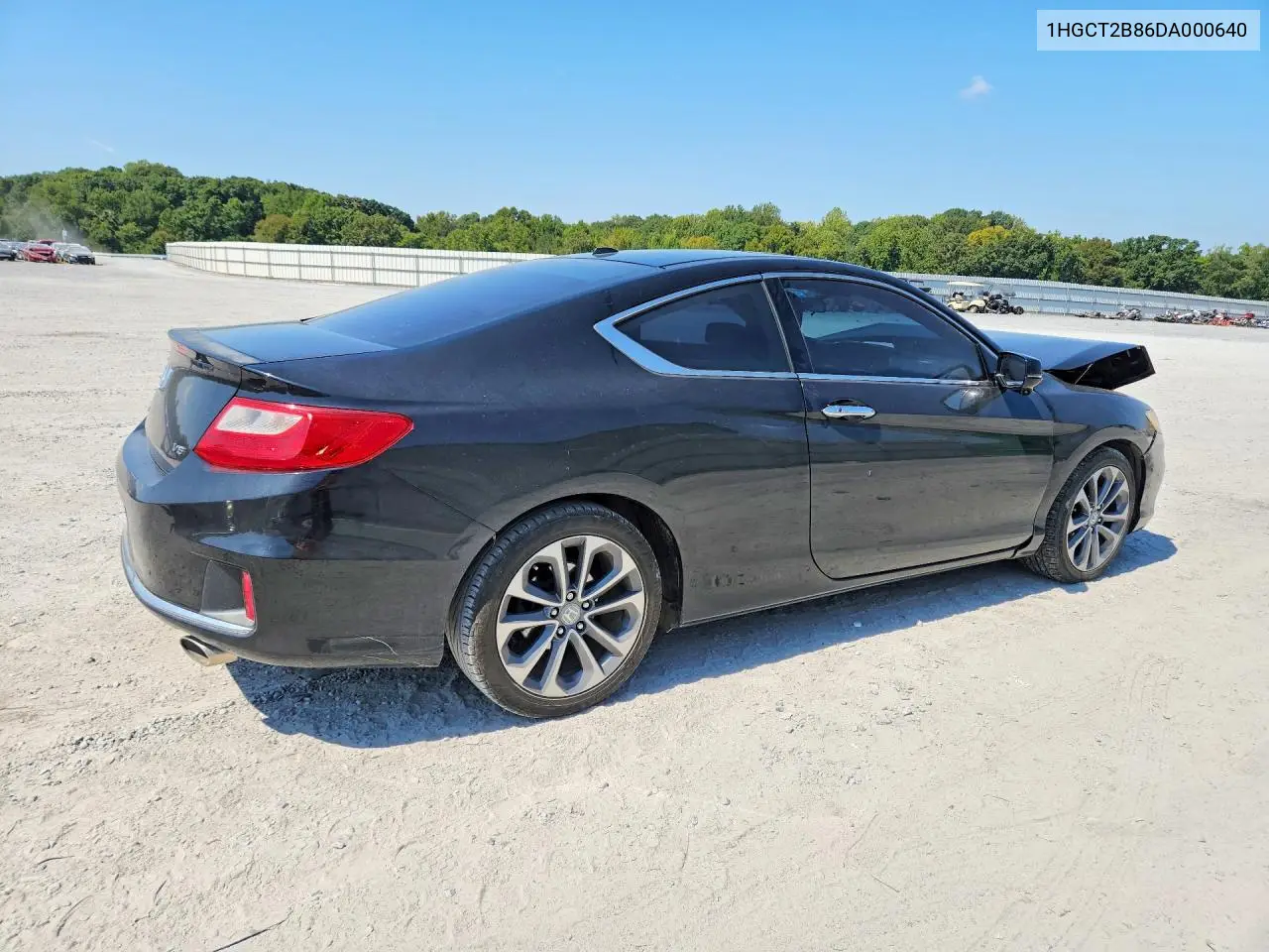 2013 HONDA ACCORD VIN 1HGCT2B86DA000640 — фото 3