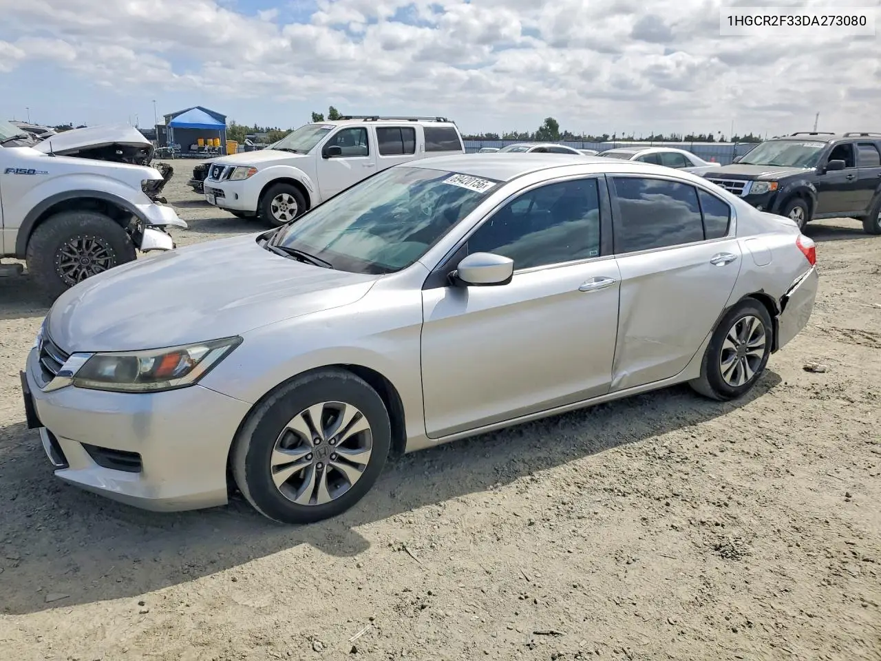 HONDA ACCORD 2013, VIN 1HGCR2F33DA273080