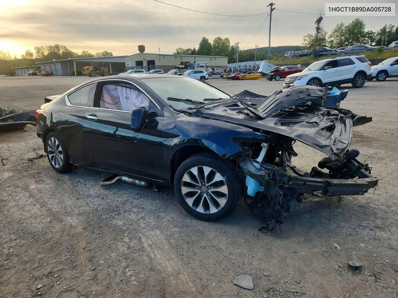 2013 HONDA ACCORD VIN 1HGCT1B89DA005728 — фото 4